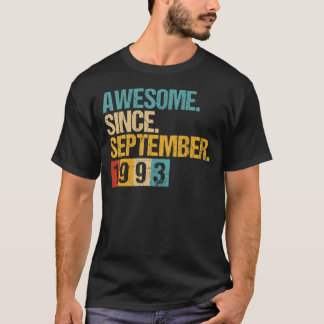 Camiseta 29 años de edad increíble desde septiembre de 1993
