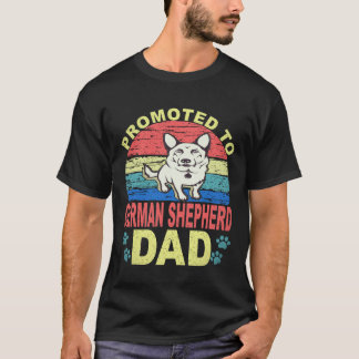 Camiseta 29 Ascendido a Papá de Pastor Alemán Pastor Alemán