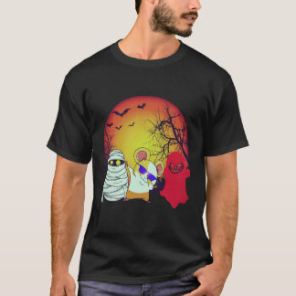 Camiseta 29 Cobaya de Halloween Calabaza