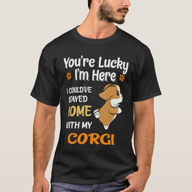 Camiseta 29 Eres Corgi Afortunado (Anverso)