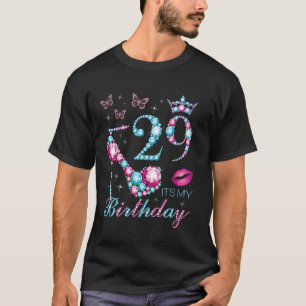 Camiseta 29 Es Mi Cumpleaños 29 Años Es Mi Cumpleaños 29