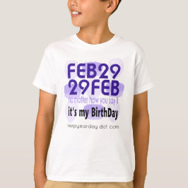 CAMISETA 29 FEB