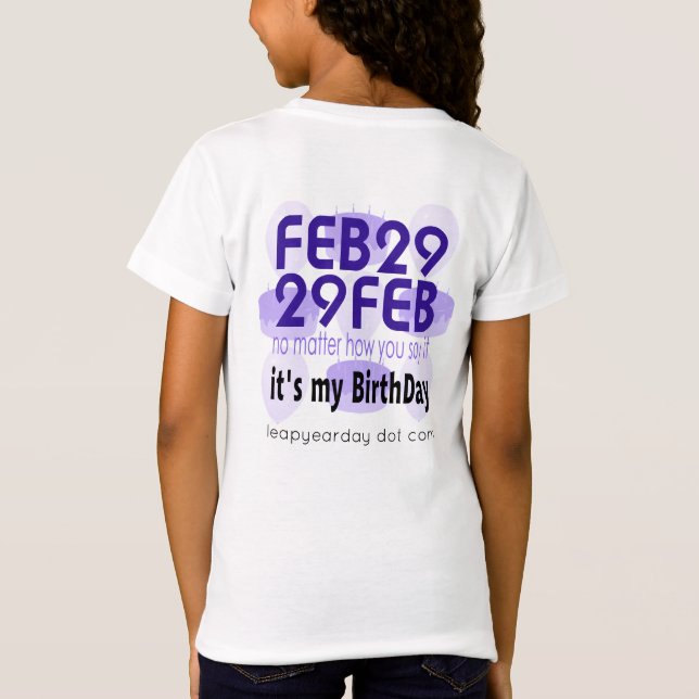 CAMISETA 29 FEB (Reverso)