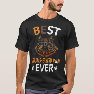 Camiseta 29 Mejor Pastor Alemán Mamá Siempre Pastor Alemán