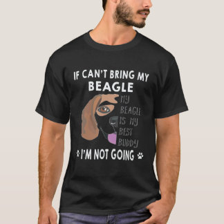 Camiseta 29 Si no puedo traer a mi Beagle no voy Beagle