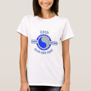 Camiseta 29no DIVISIÓN de INFANTERÍA "AZUL Y GRIS "
