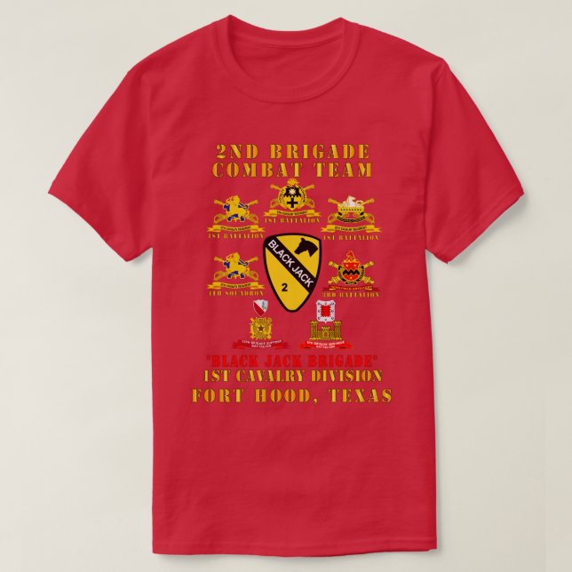 Camiseta 2.ª Brigada Equipo de Combate Primera División de  (Diseño del anverso)