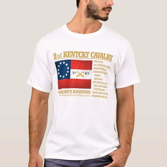 Camiseta 2.ª caballería de Kentucky (BA2) (Anverso)
