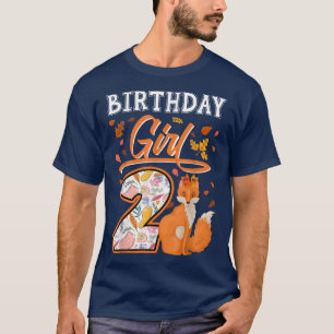 Camiseta 2.ª Chica De Cumpleaños Cute Para El Zoológico De