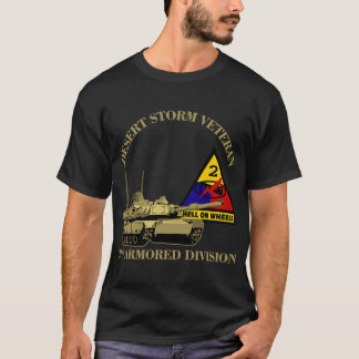 Camiseta 2.ª División Armada Tormenta del Desierto Veterano