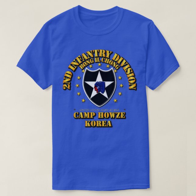 Camiseta 2.ª División de Infantería Campamento Howze (Diseño del anverso)