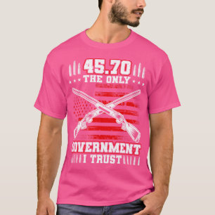 Camiseta 2.ª Enmienda 45 70 Gobierno Bandera Estadounidense