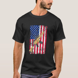 Camiseta 2.ª Enmienda - Bandera Estadounidense Rifle