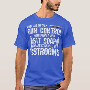 Camiseta 2.ª enmienda para los derechos de las armas mascul