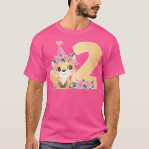 Camiseta 2.ª Fiesta De Cumpleaños De Fox, Cumpleaños Del Vi