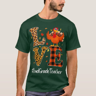 Camiseta 2.ª Maestra Ama al Leopardo de Acción de Gracias T