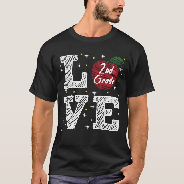 Camiseta 2.ª manzana de amor (Anverso)
