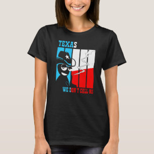 Camiseta 2.ª pistola de enmienda Texas, no llamamos al 911