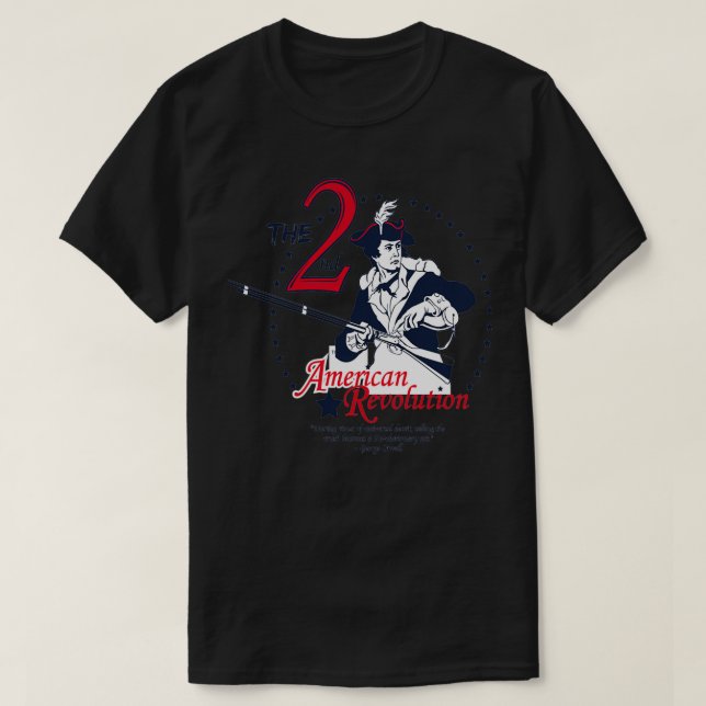 Camiseta 2.ª Revolución Americana (Diseño del anverso)