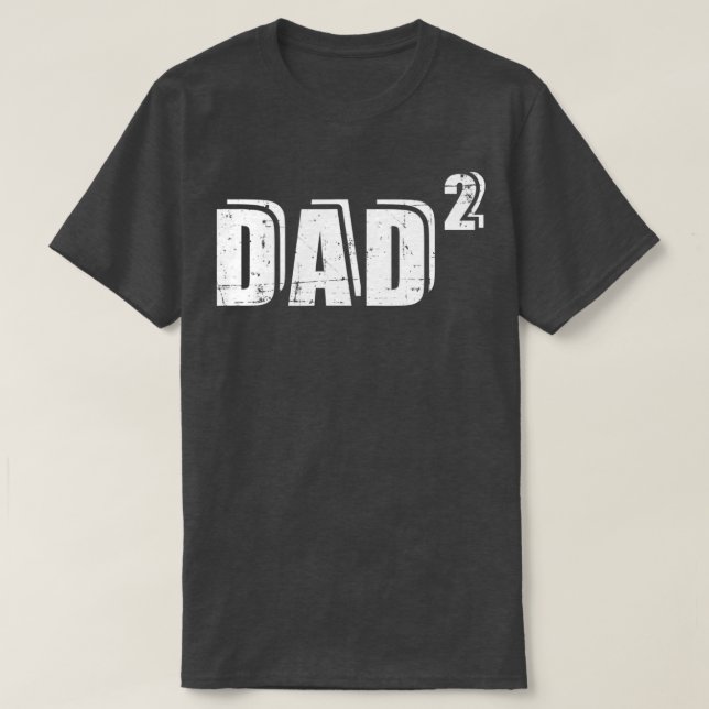 Camiseta 2.ª segunda vez papá papá será (Diseño del anverso)