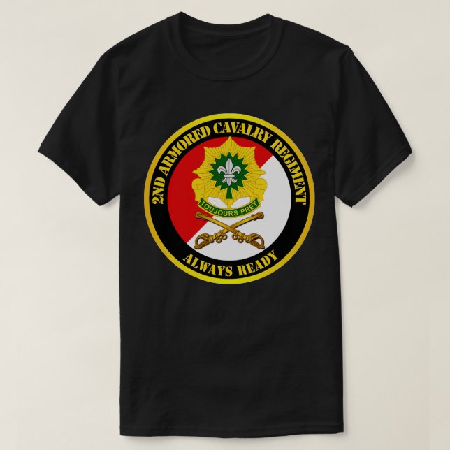 Camiseta 2.º Armorado Régiment DUI blanco rojo (Diseño del anverso)