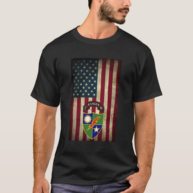Camiseta 2.º Batallón - Regimiento De 75 Años - Bandera De  (Anverso)