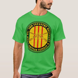 Camiseta 2.º Bn 3º Regimiento de Infantería Veterano Vietna