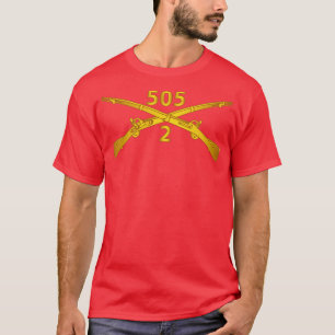 Camiseta 2.º Bn 505º Regimiento de Infantería con Txt X