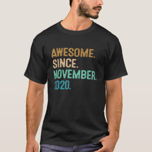Camiseta 2.º cumpleaños de 2 años de edad increíble desde e