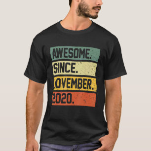Camiseta 2.º cumpleaños de 2 años de edad increíble desde e