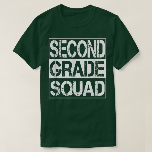 Camiseta 2.º Escuadrón de Grado de vuelta a la escuela Segu (Diseño del anverso)