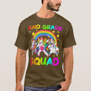 Camiseta 2.º Escuadrón De Segundo Grado Dabbing Unicorn De