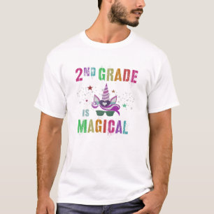 Camiseta 2.º Grader Kids Teacher Segundo Grado Es MÁGICO I'