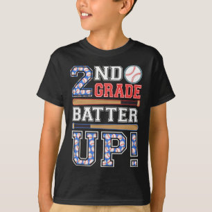 Camiseta 2.º Grado De Batería De Béisbol De Nuevo A