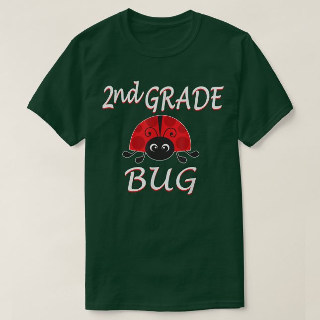 Camiseta 2.º Grado De Bug Grado Funny Ladybug Segundo Grado (Diseño del anverso)