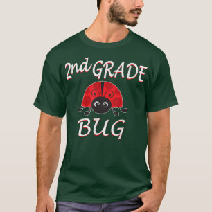 Camiseta 2.º Grado De Bug Grado Funny Ladybug Segundo Grado