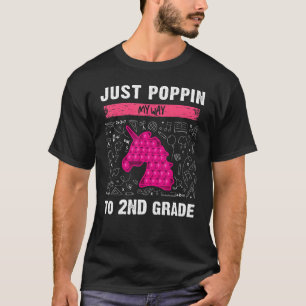 Camiseta 2.º Grado De Vuelta Al Colegio Pop It Fidget Toy U