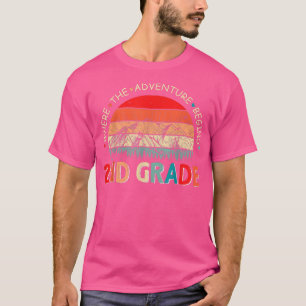 Camiseta 2.º Grado Donde La Aventura Comienza El Profesor V