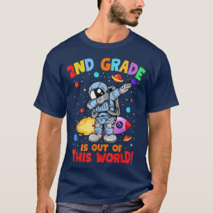Camiseta 2.º Grado Está Fuera De Este Cohete Espacial Mundi