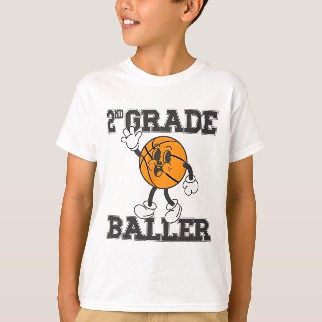 Camiseta 2.º Grado Ller Sketll Ck To School - Deportes infa (Anverso)