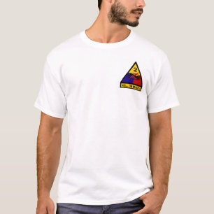 Camiseta 2.º Parche de Hombro de clase A de AD