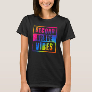 Camiseta 2.º Primer Día De Enseñanza Vibes De Vuelta A La E