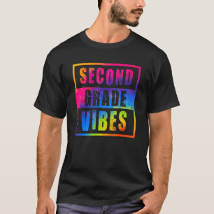 Camiseta 2.º Primer Día De Enseñanza Vibes De Vuelta A La E