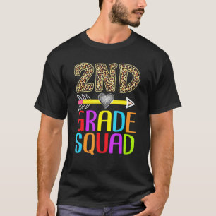 Camiseta 2.º profesor de segundo curso de estela de leopard
