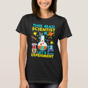 Camiseta 2.º regalo de cumpleaños este loco científico es 2