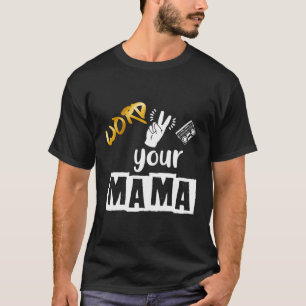 Camiseta 2.º Tema De Hip Hop Dos Letras Para Salir