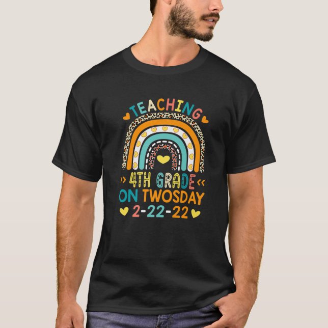 Camiseta 2/22/2022 Enseñanza De Cuarto Grado En Maestra De  (Anverso)