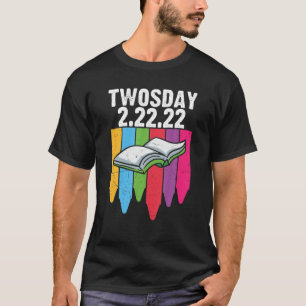 Camiseta 2/22/2022 Profesor divertido de escuela 20 de febr