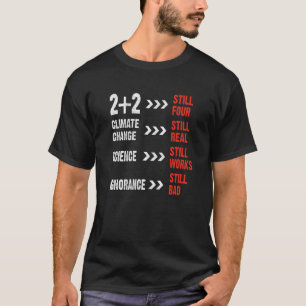 Camiseta 2+2 Aún Cuatro Maestros Profesores De Física Estud