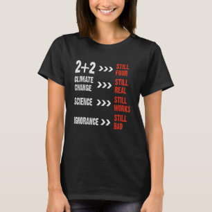 Camiseta 2+2 Aún Cuatro Maestros Profesores De Física Estud